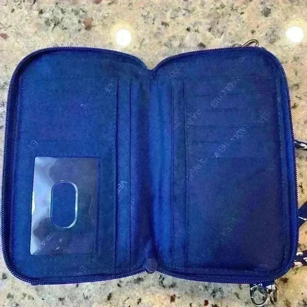 Vera Bradley Crossbody Wallet & Makeup Case Duo